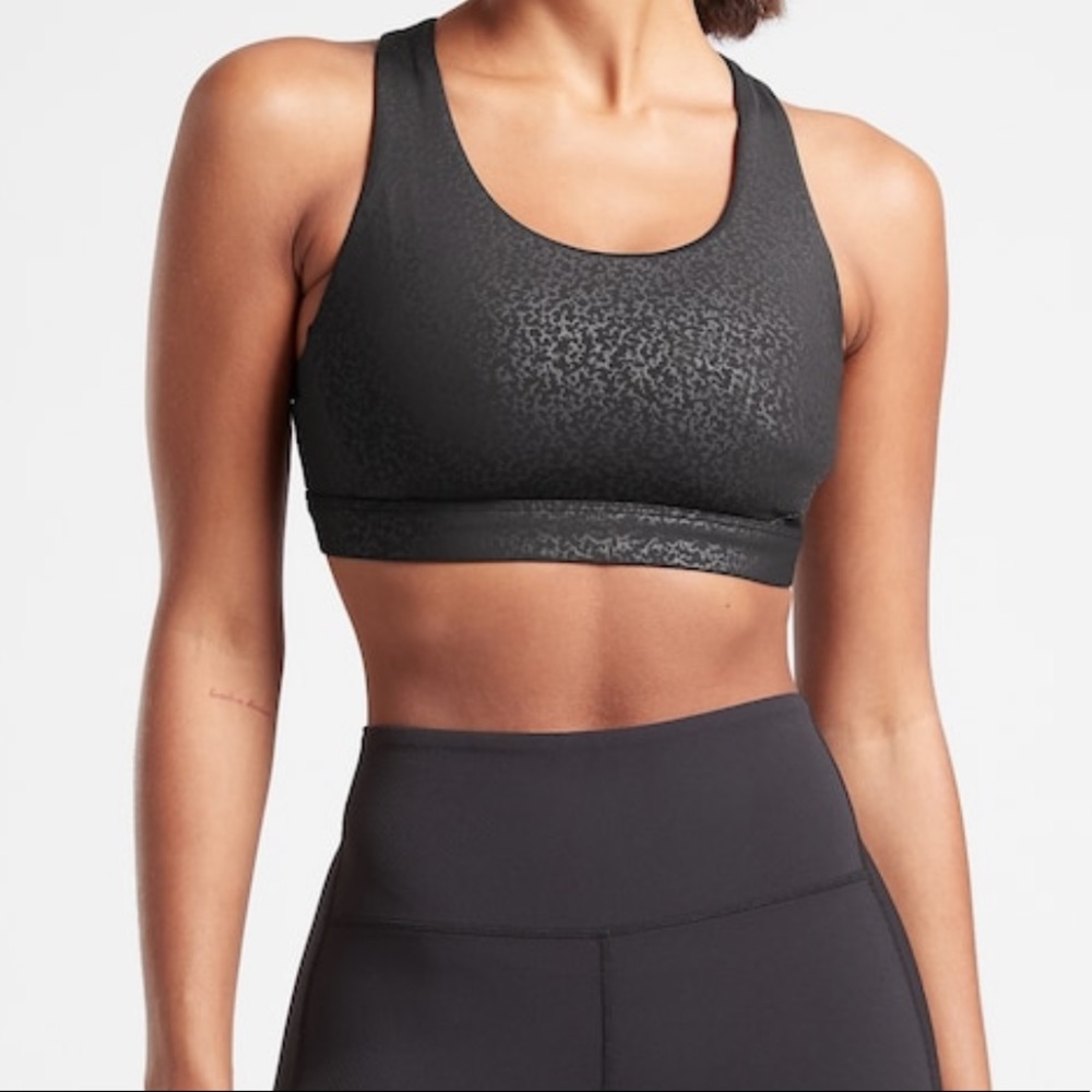 Athleta Ultimate Embossed Bra D-DD+ Size Small